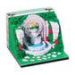 Leaning Tower of Pisa/Angel Wishing Fountain/Retro House 3D Miniature Model Hand Tear Off Memo Pad
