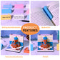 City Landmark Building Church 3D Miniature Model Hand Tear Off Memo Pad