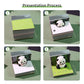 Smile Cute Panda 3D Memo Pad