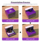 Wizard World Magic Broom Pub Miniature Hand Tear off 3D Calendar Memo Pad With Light