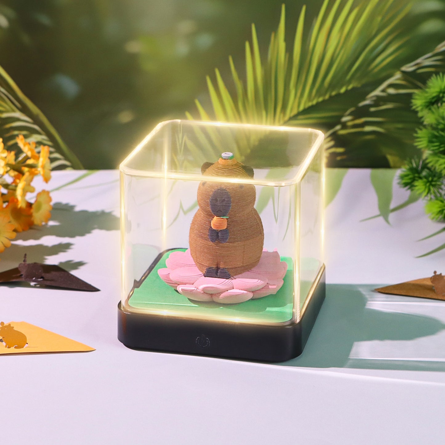 Capybara Animal Model 3D Memo Pad