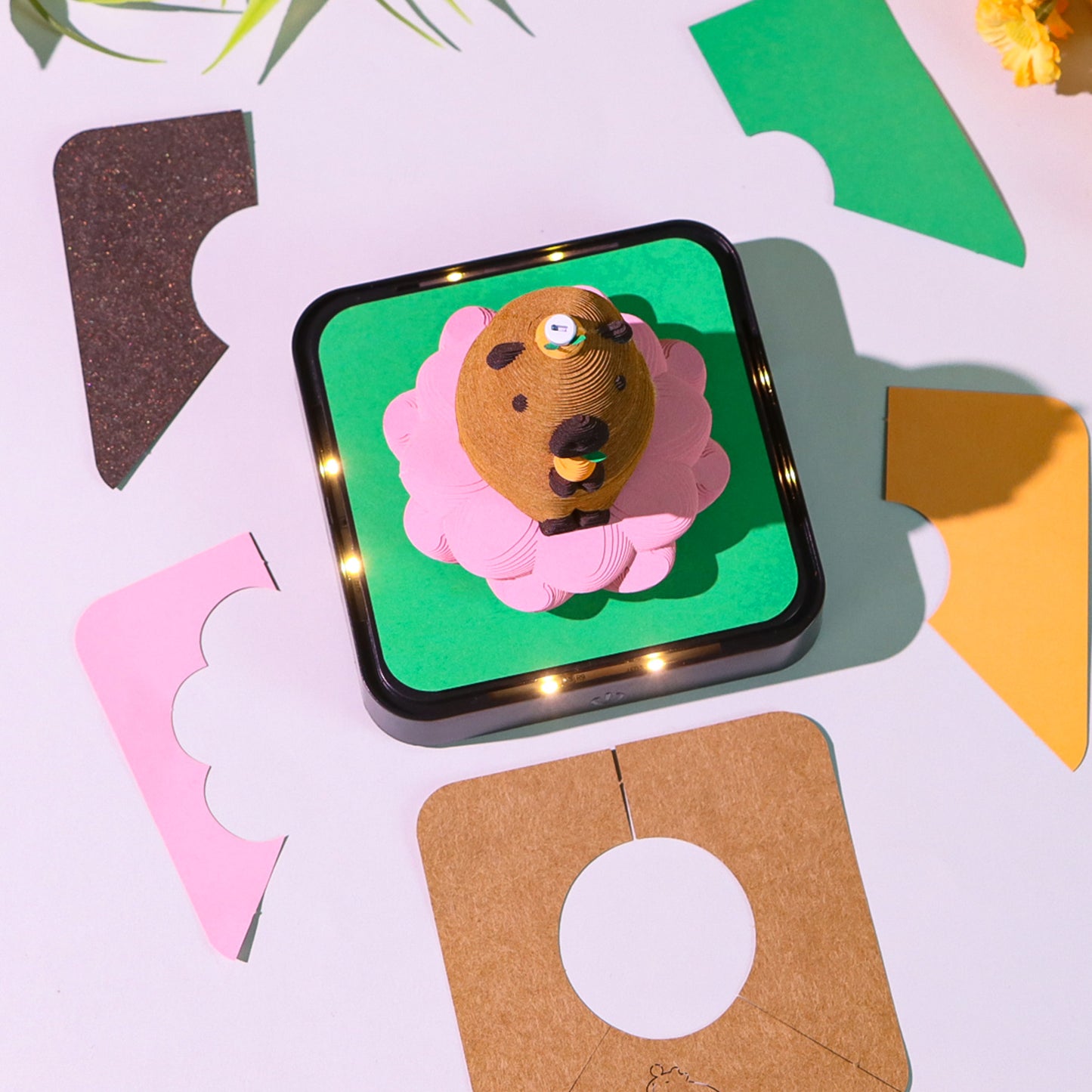 Capybara Animal Model 3D Memo Pad
