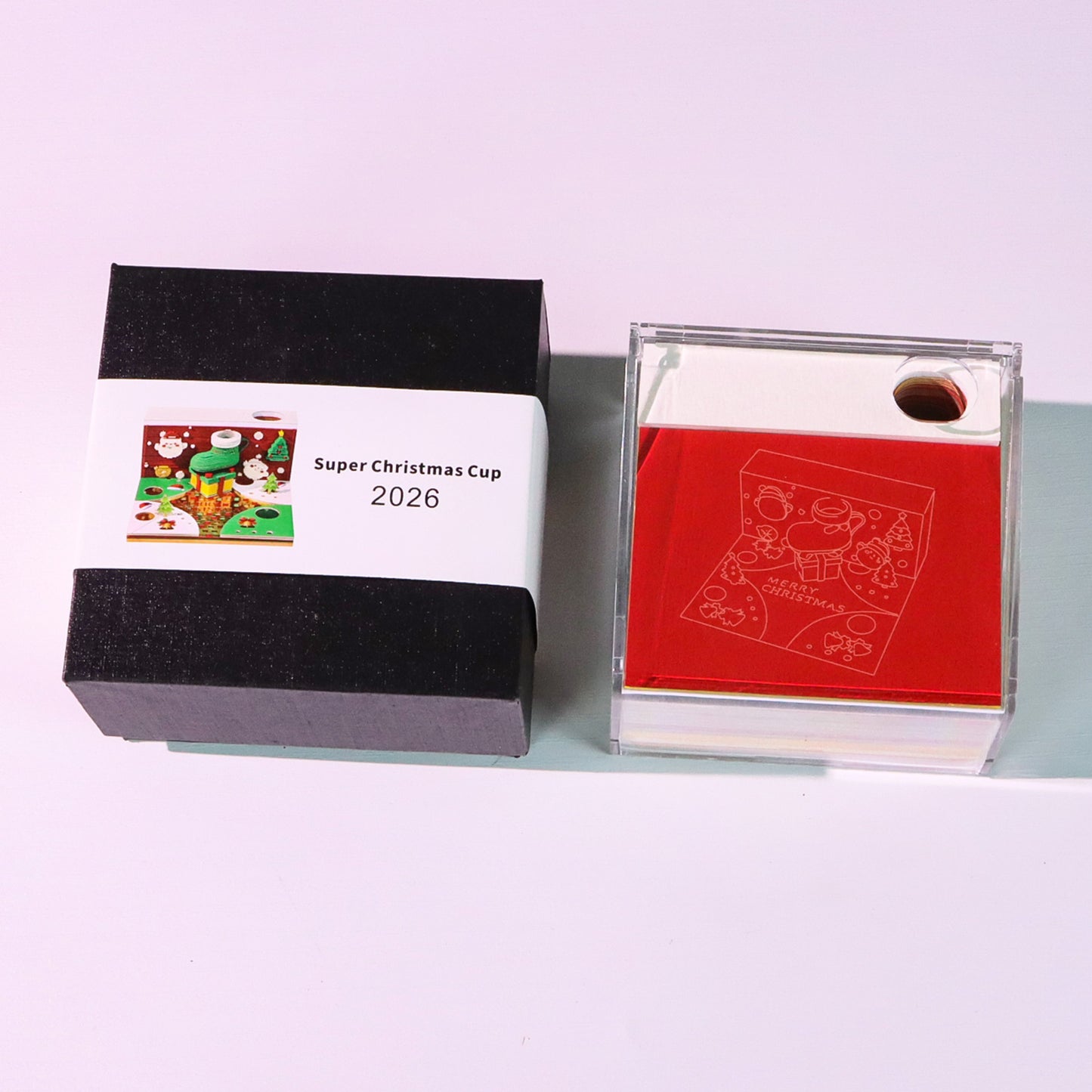 Christmas Ornaments Gift 3D Model Hand Torn Memo Pad