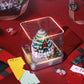 Christmas Tree Model Hidden 3D Calendar (Silver Base）