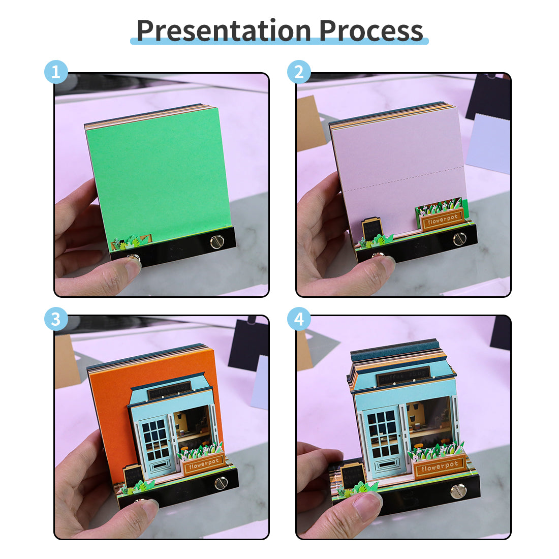 Coffe Bar 3D Memo Pad