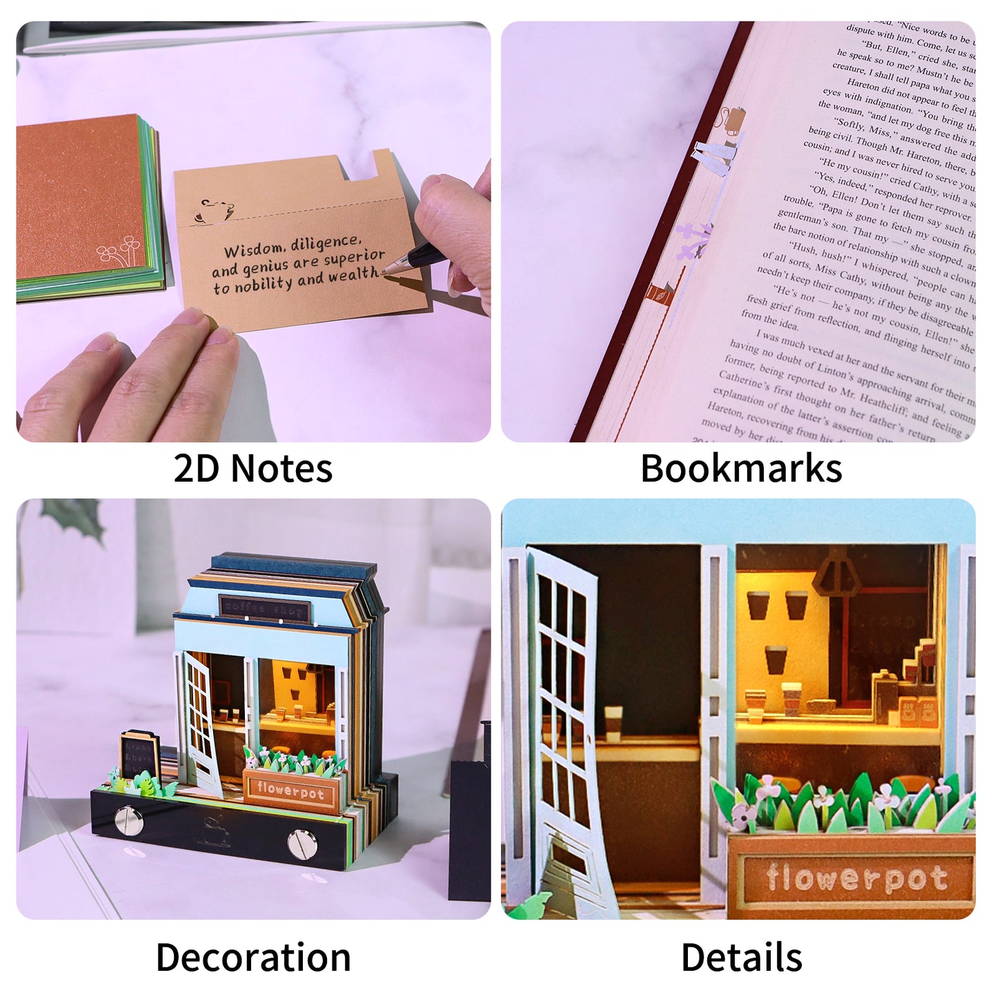 Coffe Bar 3D Memo Pad