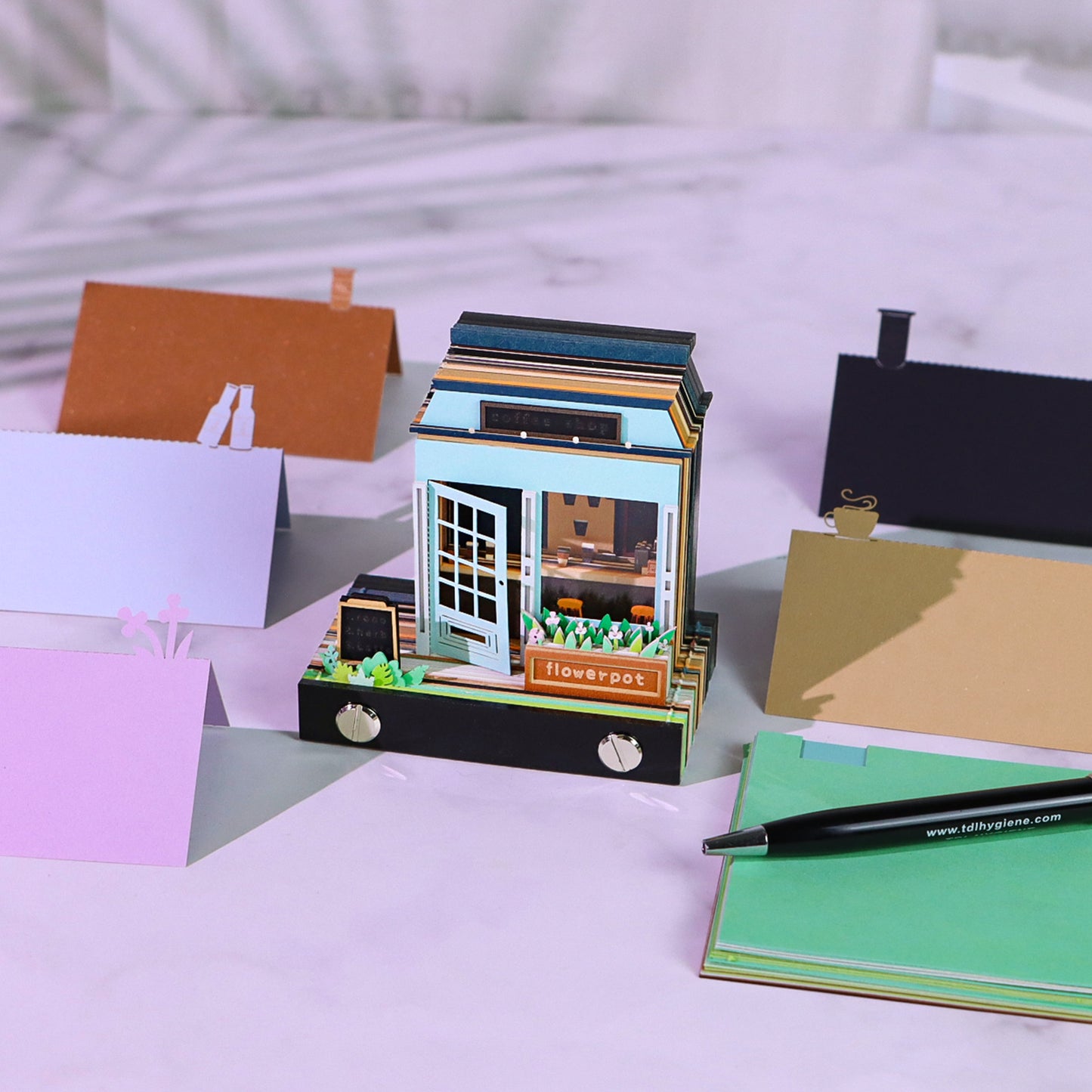 Coffe Bar 3D Memo Pad