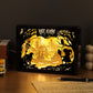 Magic Academy Light Box Paper Craving Lamp（Black Shadow Box Frame）