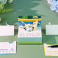 World Cup Football Model Hand Tear off 3D Calendar Memo Pad