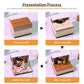 Happy Wedding 3D Calendar Memo Pad With Light