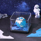 Earth Model Paper Sculpture Miniature Hand Tear off 3D Calendar Memo Pad