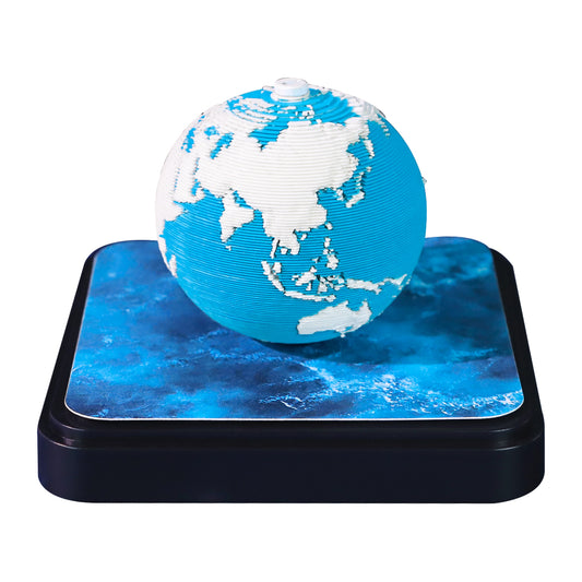 Earth Model Paper Sculpture Miniature Hand Tear off 3D Calendar Memo Pad