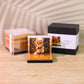 Cute Detective Fox Cartoon 3D Calendar Memo Pad With Light