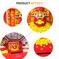 New Year Gift Lucky God of Wealth 3D Calendar Memo Pad With Light