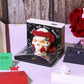 Christmas Gift Table Desk Calendar Custom Design Available Skull Head 3D Memo Pad 2026 3D Paper Craft Calendar For Gifting
