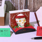 Christmas Gift Table Desk Calendar Custom Design Available Skull Head 3D Memo Pad 2026 3D Paper Craft Calendar For Gifting