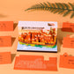 City Building Block 3D Calendar Memo Pad With Light