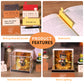 Wizard Harry Potter Mage 3D Calendar Memo Pad With Light