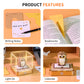 Panoramic Magic Eagle OWL 3D Paper Sculpture Calendar Memo Pad With Light