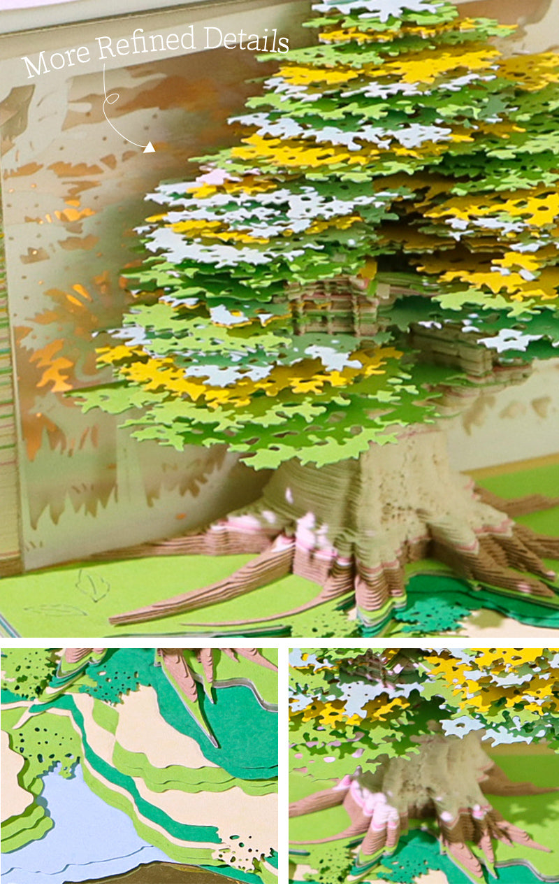 2025 Tree House 3d memo pads