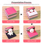 Halloween Funny Cute Monster and Black Cat Pumpkin 3D Miniature Model Hand Tear Off Memo Pad