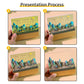 Rivers and Mountains Tear Off 3D Memo Pad With Light and Calendar