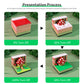 Mushroom House Model Hand Tear off 2027 Calendar 3D Memo Pad