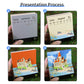 Ocean Castle Tear Off 3D Memo Pad With Light and Calendar