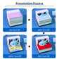 Cute Ocean Shark 3D Model Memo Pad With Calendar and LED