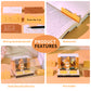Orange Cat Pet Miniature Hand Tear off 3D Calendar Memo Pad With Light