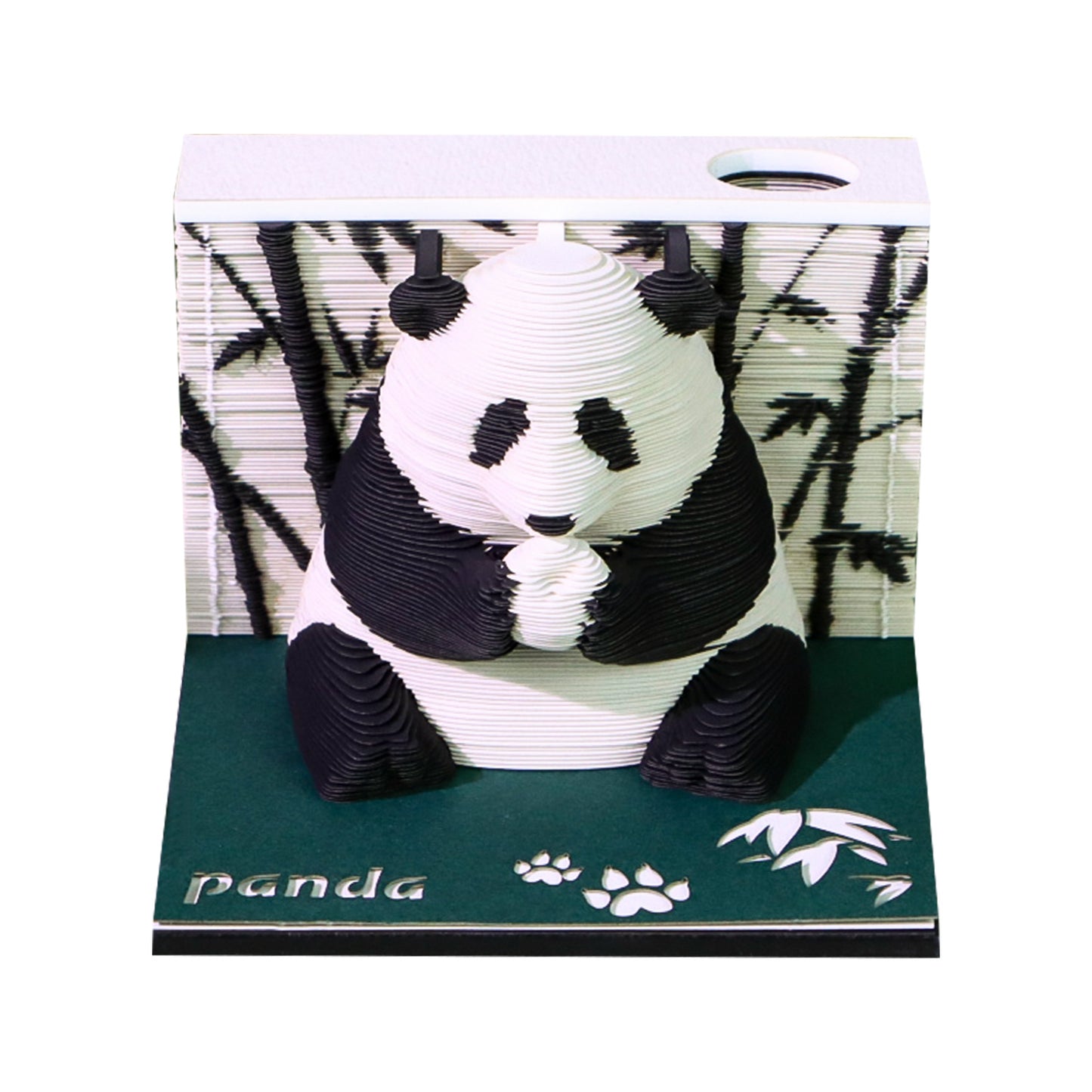 Panda 3D Memo Pad（3D Calendar 2026）