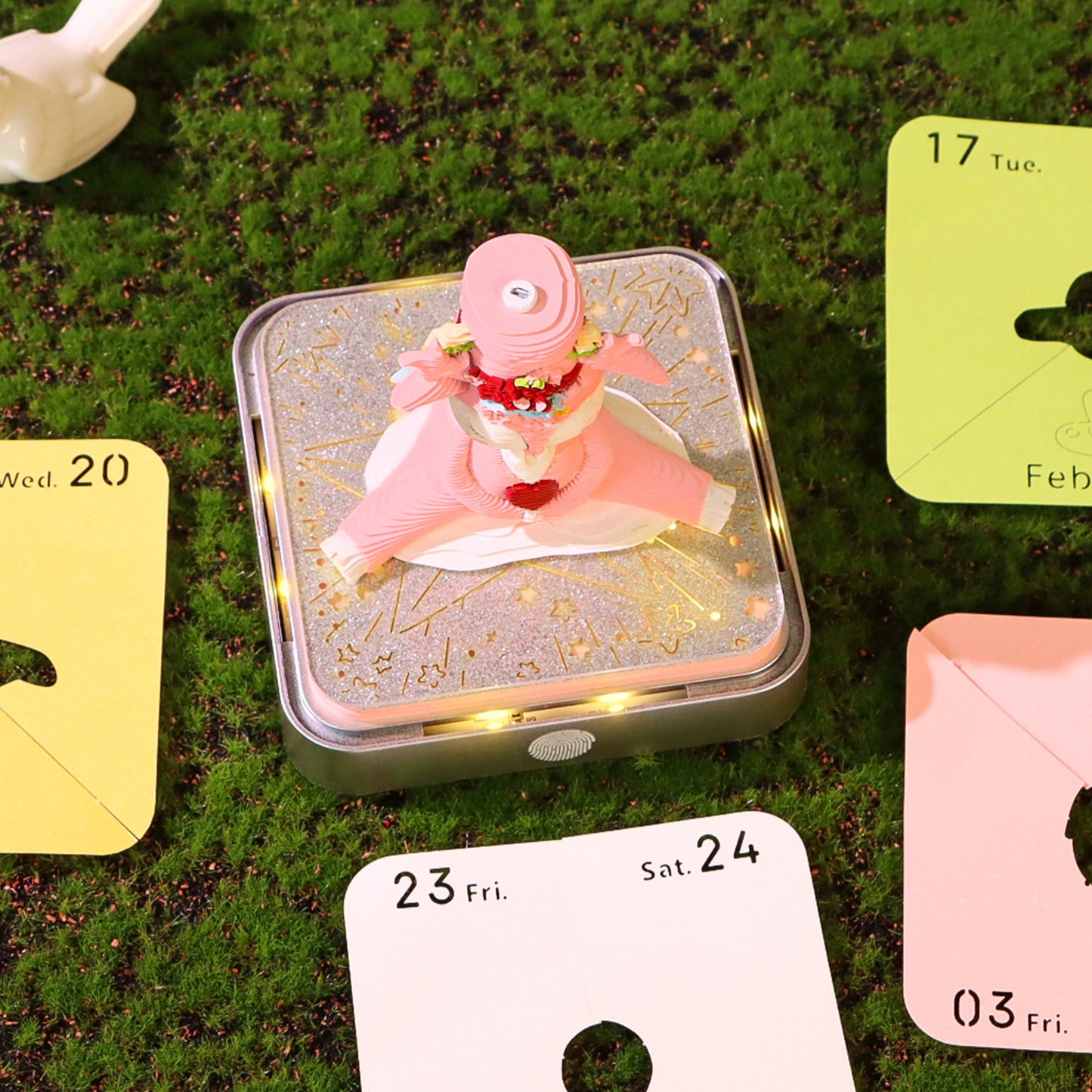 Elk Lucky Deer 3D Model Hand Torn Memo Pad With Calendar 2026