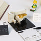 Piano model 3D Memo Pad（3D Calendar 2026）