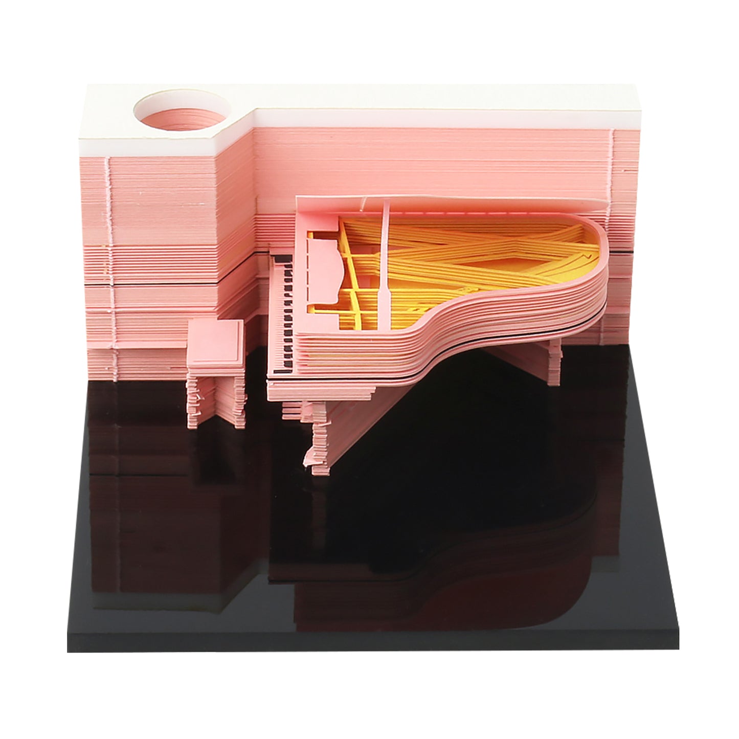 Piano model 3D Memo Pad（3D Calendar 2026）