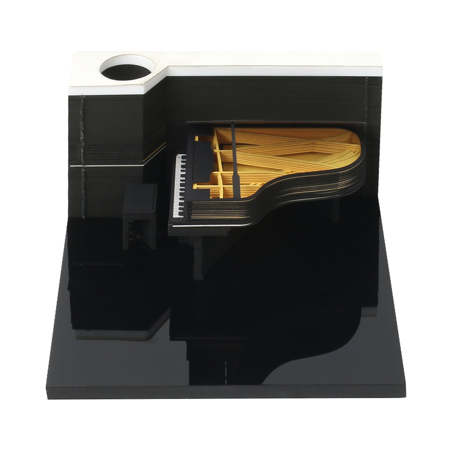 Piano model 3D Memo Pad（3D Calendar 2026）