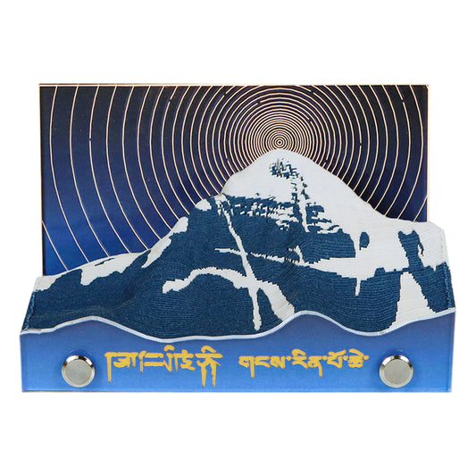 Pilgrimage Route Model Hand Tear off 3D Calendar Memo Pad With Light