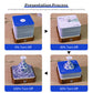 Blue and White Porcelain Vase 3D Model Hand Torn Memo Pad With Daily Calendar 2026