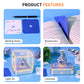 Blue and White Porcelain 3D Paper Sculpture Calendar Memo Pad With Light