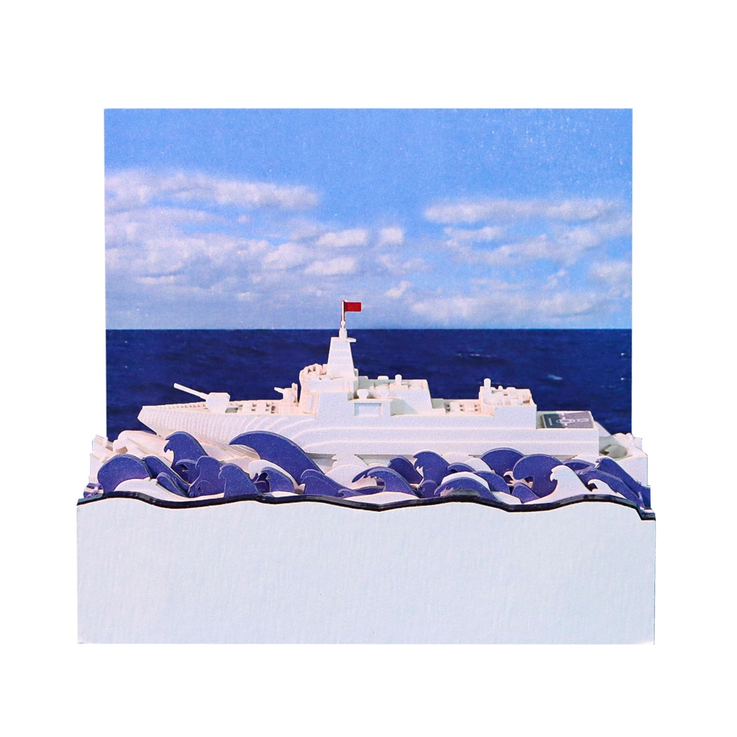 Sailing Warship Paper Calendar Memo Pad