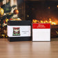 Santa Claus Christmas Gift Hand Tear off 3D Calendar Memo Pad With Light