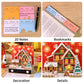 Christmas Snow Santa House 3D Memo Pad（3D Calendar 2026）