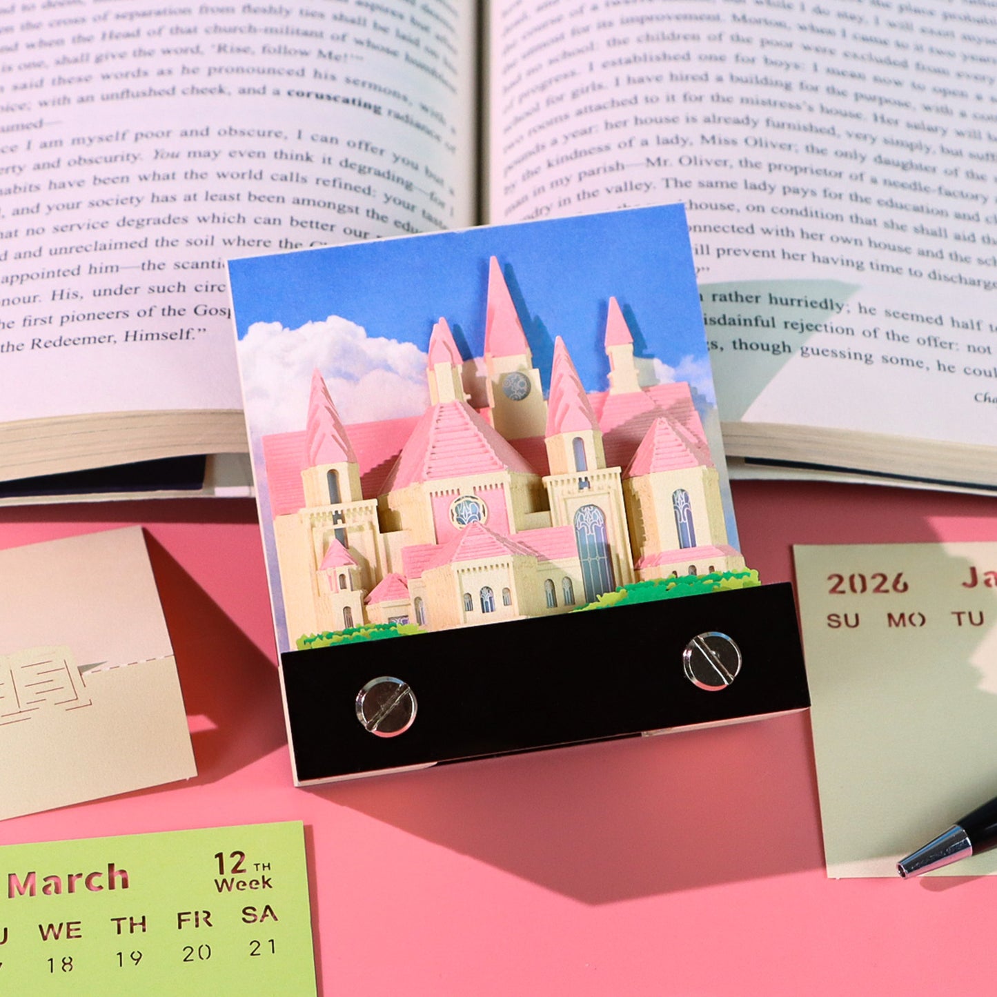 St. Martin's Church 3D Calendar Memo Pad