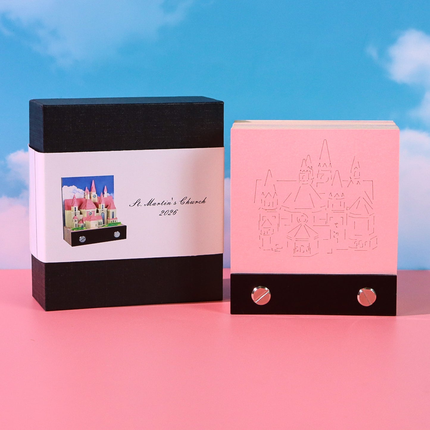 St. Martin's Church 3D Calendar Memo Pad