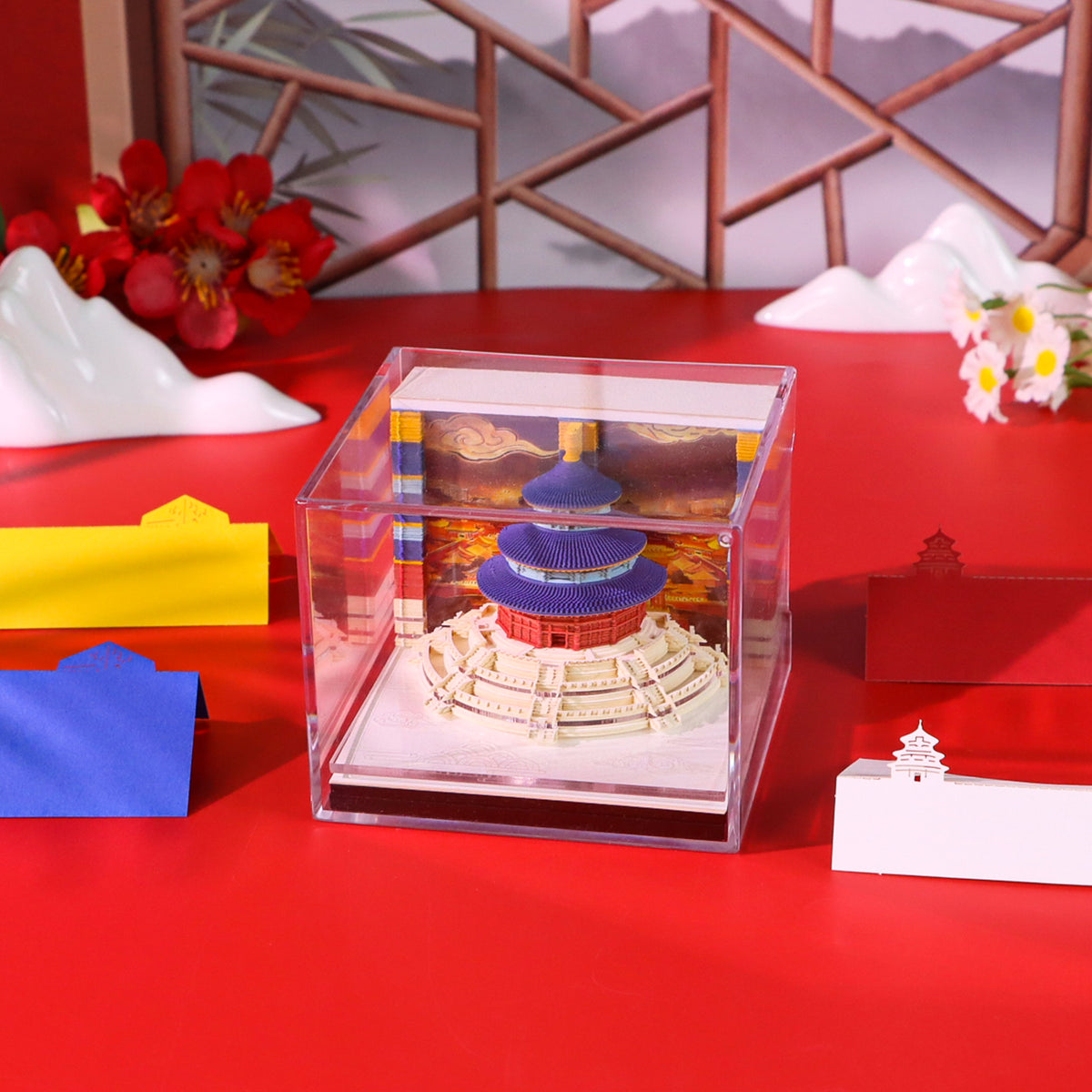 Temple of Heaven 3d Model Hand Tear off 2027 Calendar 3D Memo Pad