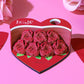 Flower Rose Bouquet 3D Paper Craft 2025 Creative Christmas Valentines Gift Novelty Magical Memo Pad Desk Calendar With Gift Box