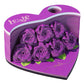 Flower Rose Bouquet 3D Paper Craft 2025 Creative Christmas Valentines Gift Novelty Magical Memo Pad Desk Calendar With Gift Box