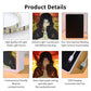 Itachi Uchiha Anime Light Box Paper Craving Lamp（White Shadow Box Frame）