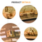 War Horse&Ancient Architecture Double Side Hand Tear off 3D Calendar Memo Pad With Light