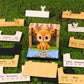 Woodland Fawn Model Hand Tear off 3D Calendar Memo Pad With Light