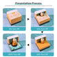 Zen Little Monk Figure Model Hand Tear off 3D Memo Pad